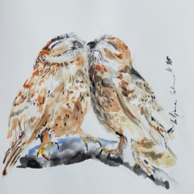 Liebe 120,00 € Größe: 40x40 cm Original