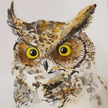 Nicht schlafen! Nicht schlafen! Nnnnniii... 120,00 € Größe: 40x40 cm Original